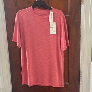 NWT Tommy Bahama Men's Sz Small/PetiteCoral Short Sleeve Tee